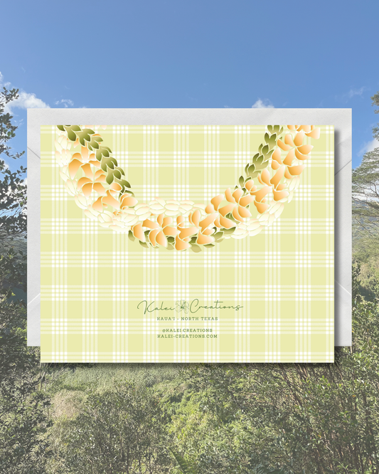 Hoʻomaikaʻi Congratulations Card (Palaka)