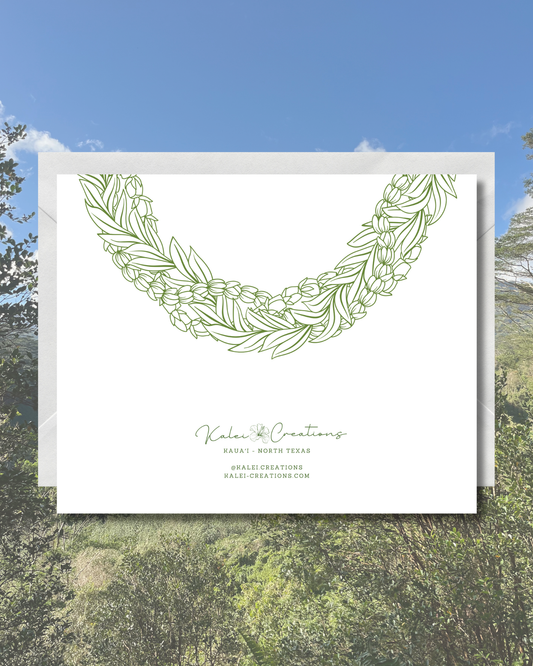 Mahalo Nui Thank You Card