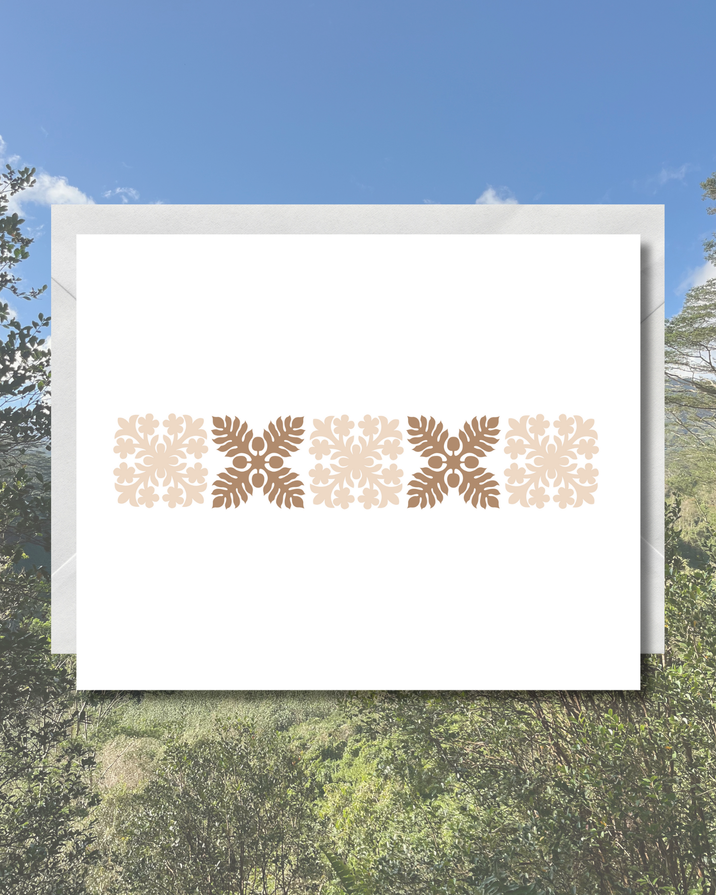 Hawaiian Quilt Greeting Card Set