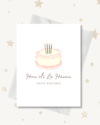 Hau'oli Lā Hānau Card