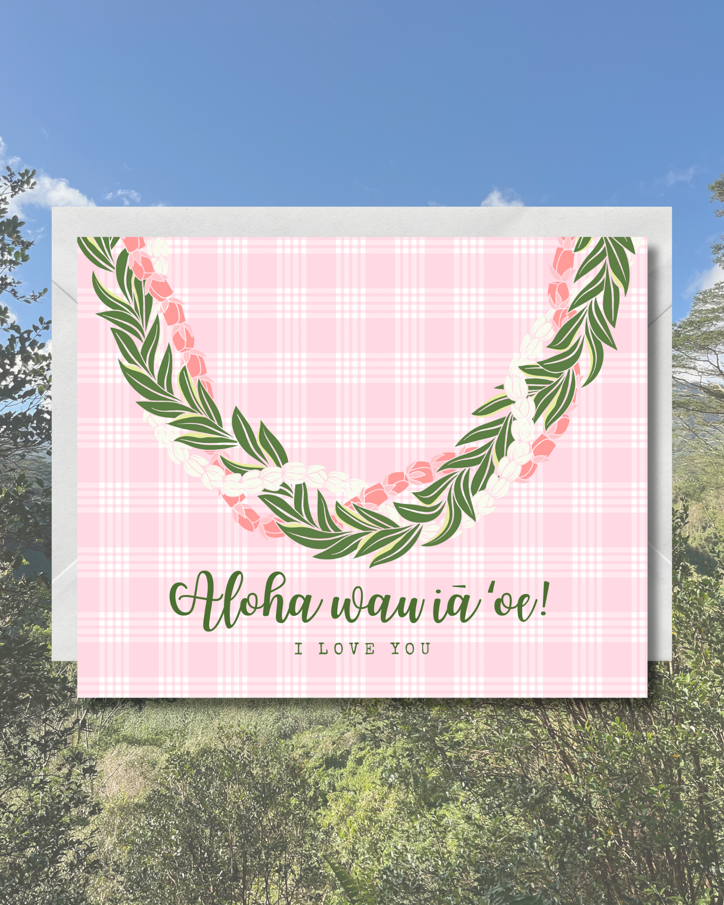Lei Greeting Card Set