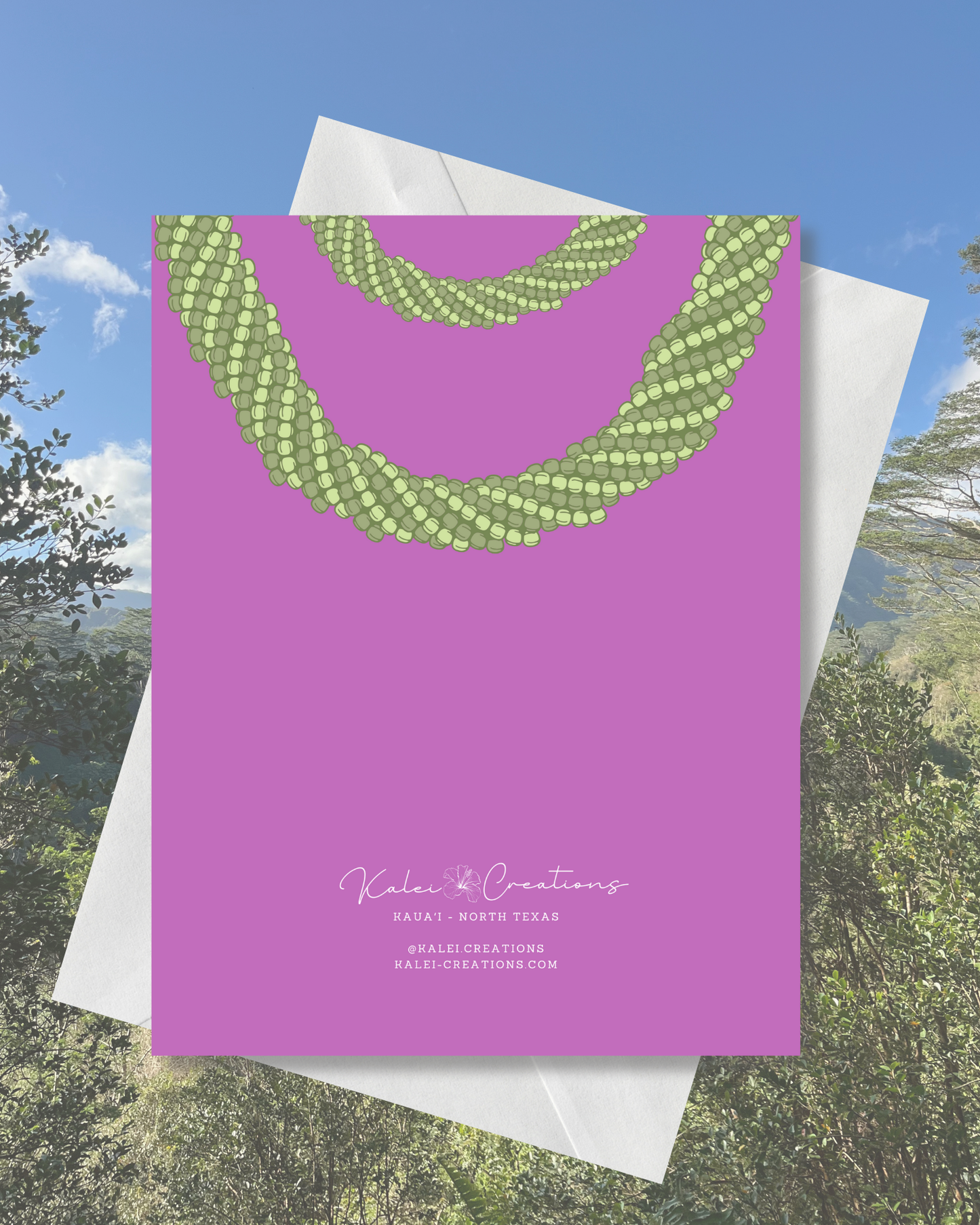 Mahalo Piha Thank You Card