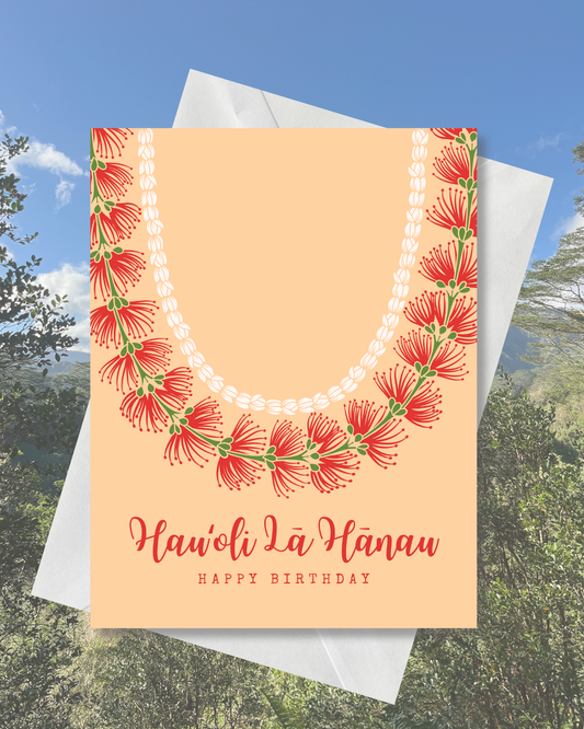 Hauʻoli Lā Hānau Birthday Card