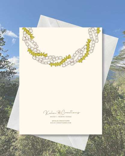 Awaiāulu Wedding Card