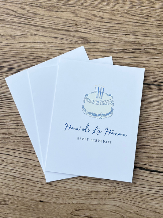 Hau'oli Lā Hānau Card