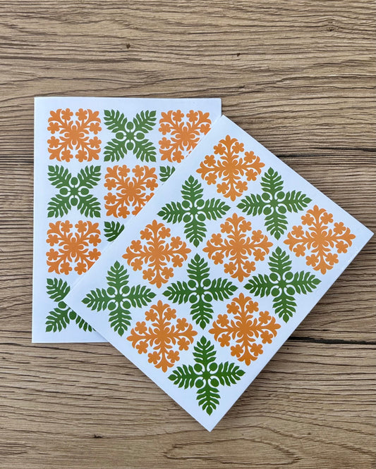 Hawaiian Quilt Cards